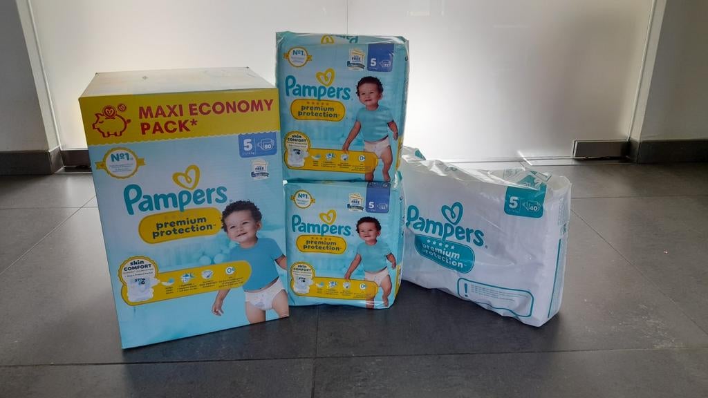 Pampers premium protection maat 5 (144 stuks), Kinderen en Baby's, Ophalen, Nieuw