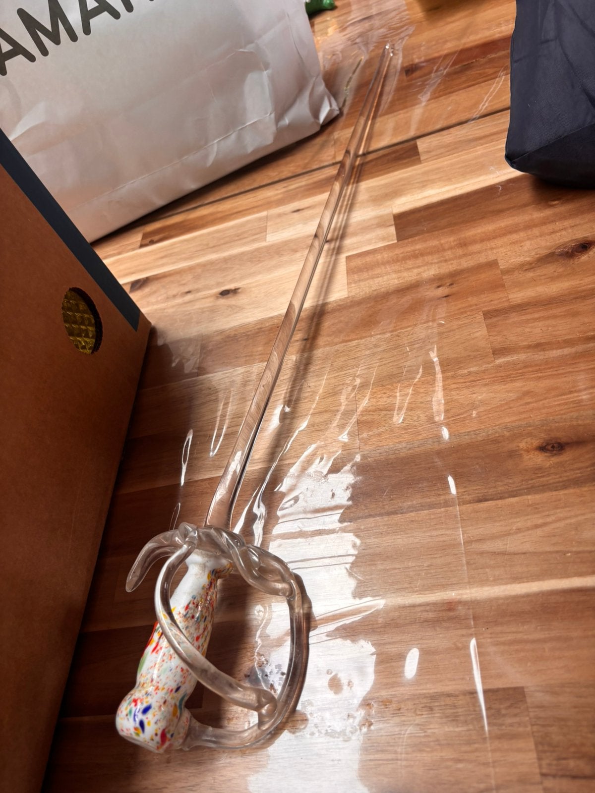 Epee en verre ancienne, Enlèvement ou Envoi, Comme neuf