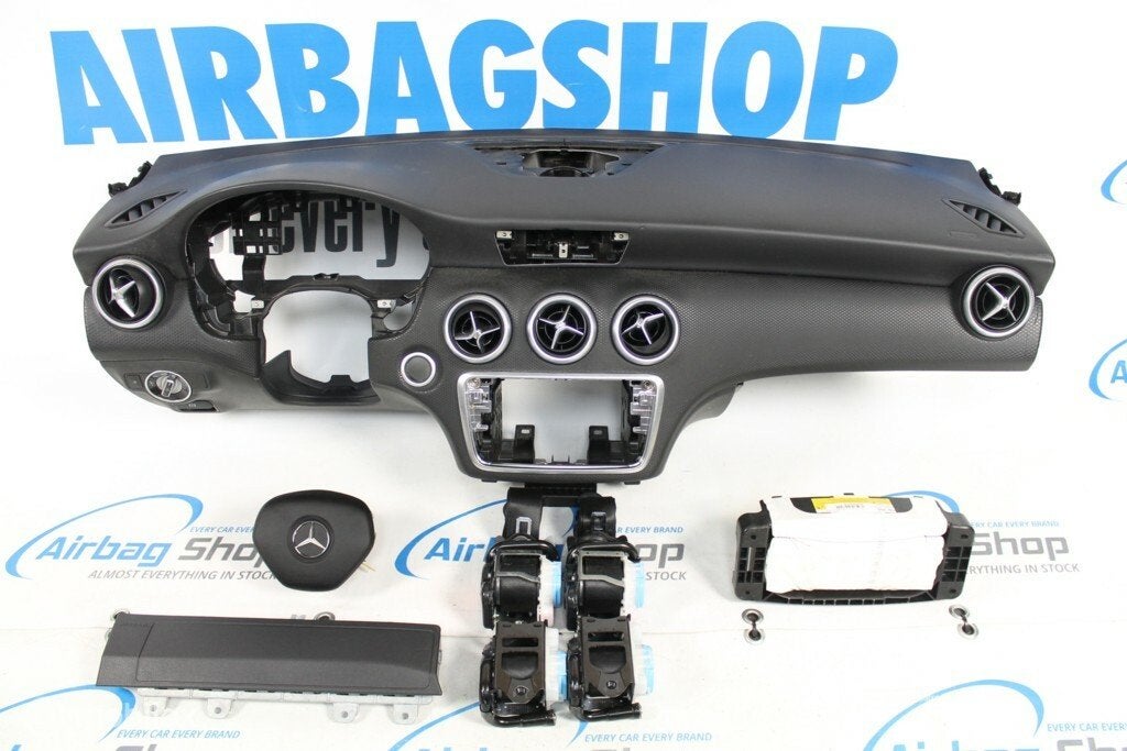 Airbag kit Tableau de bord noir Mercedes A klasse W176