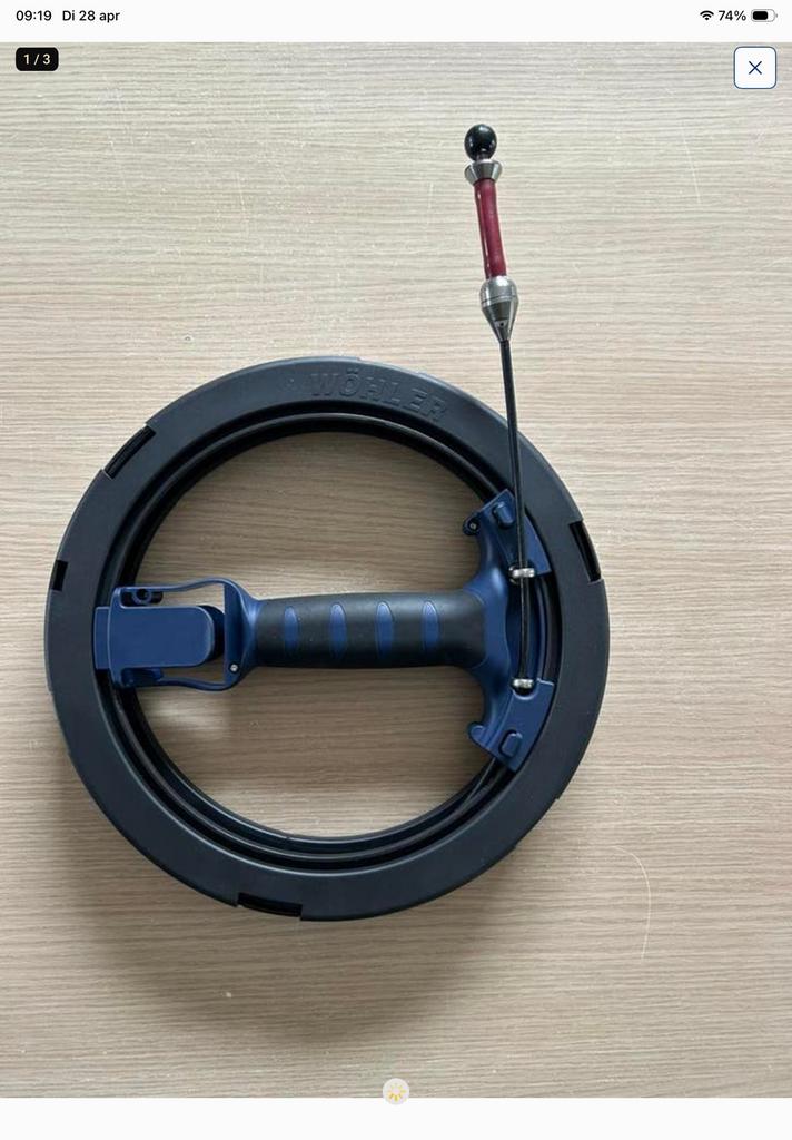 Pellet veegset Wohler, Ophalen