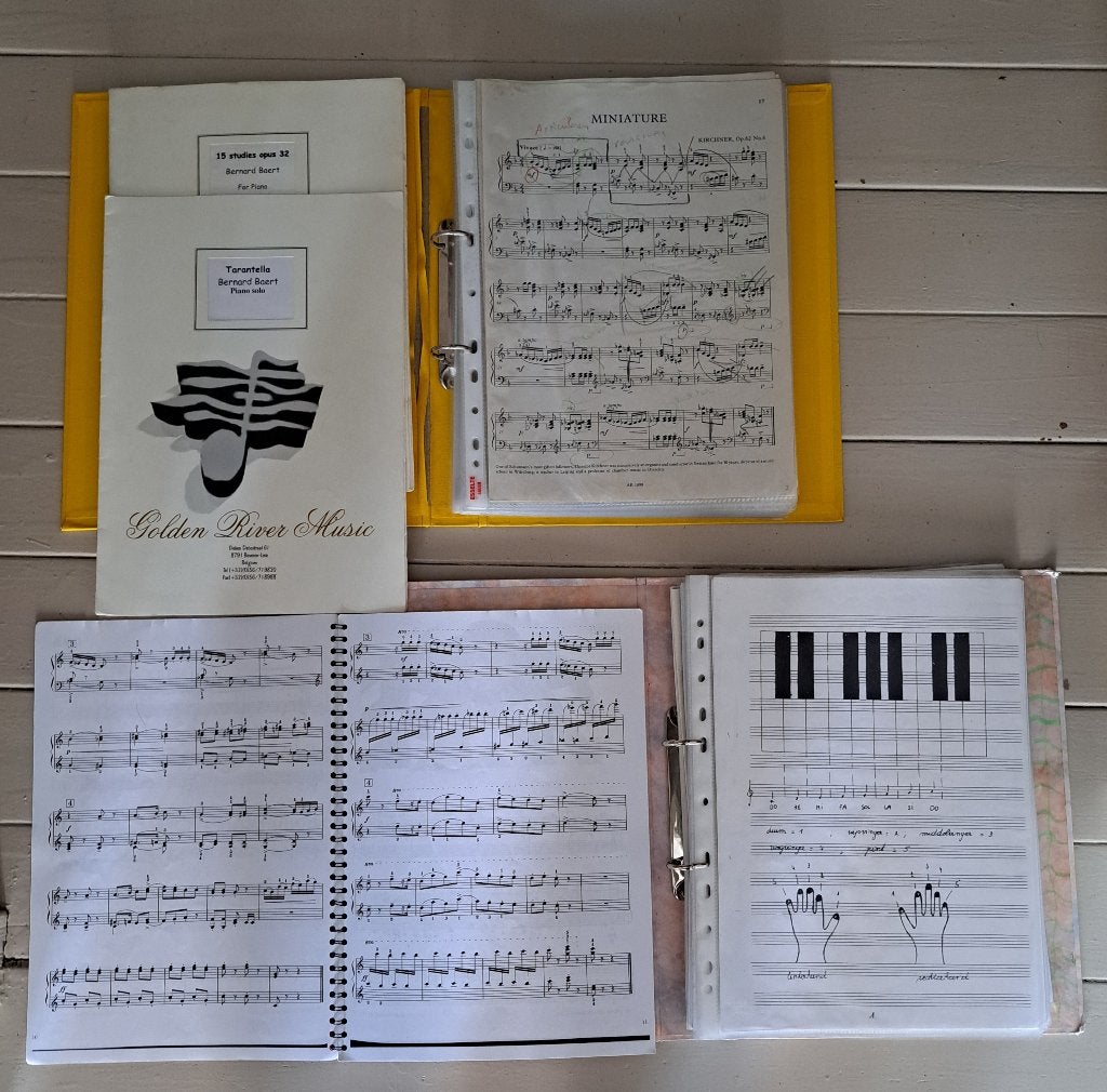 Partituren piano, Enlèvement, Piano