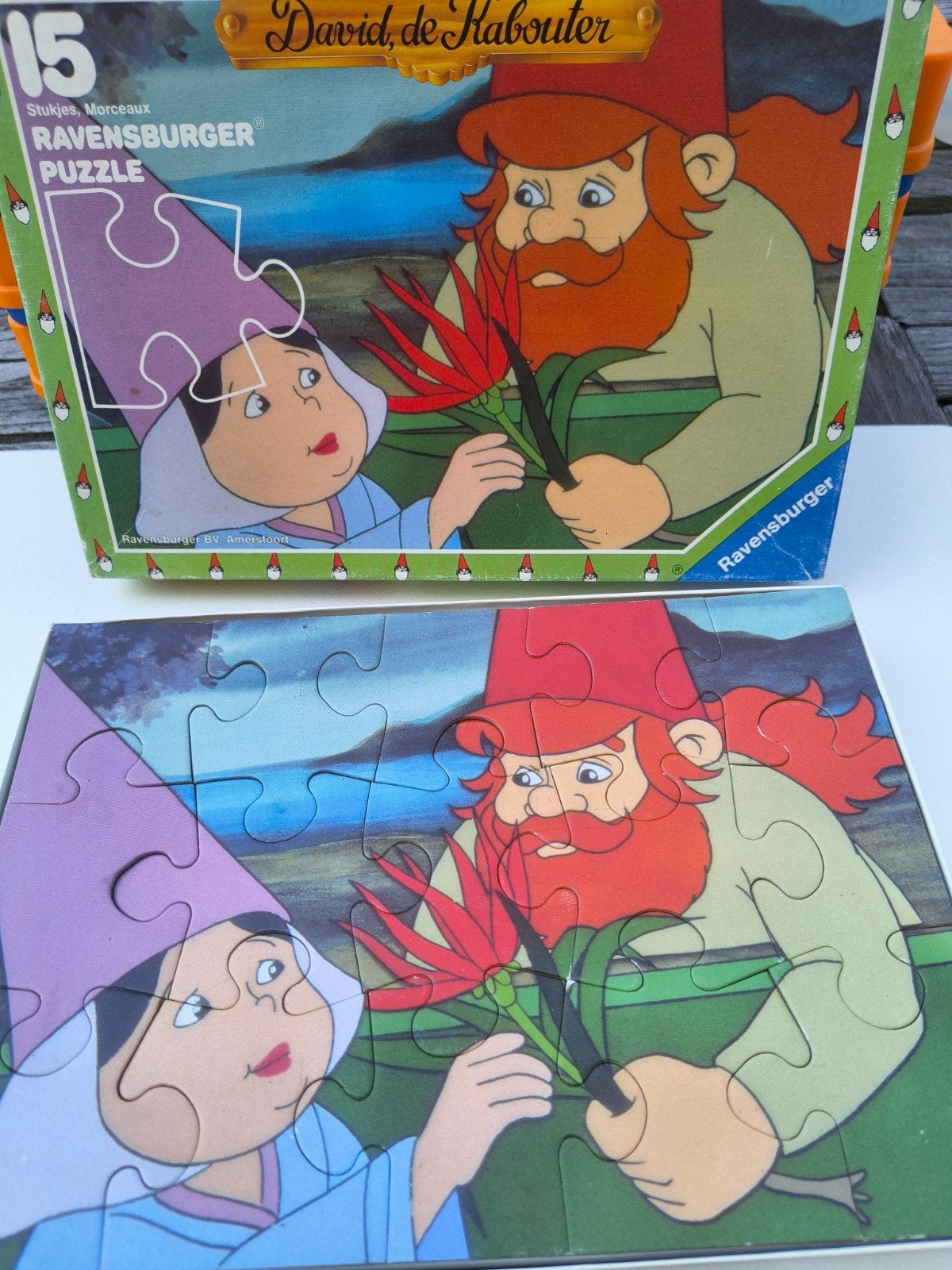 Puzzel David de Kabouter - 15 stuks - Ravensburger, Enlèvement