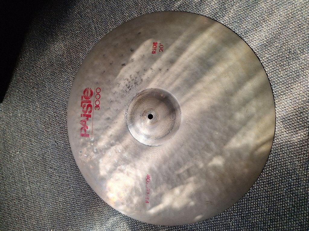 Paiste 3000 set, Ophalen