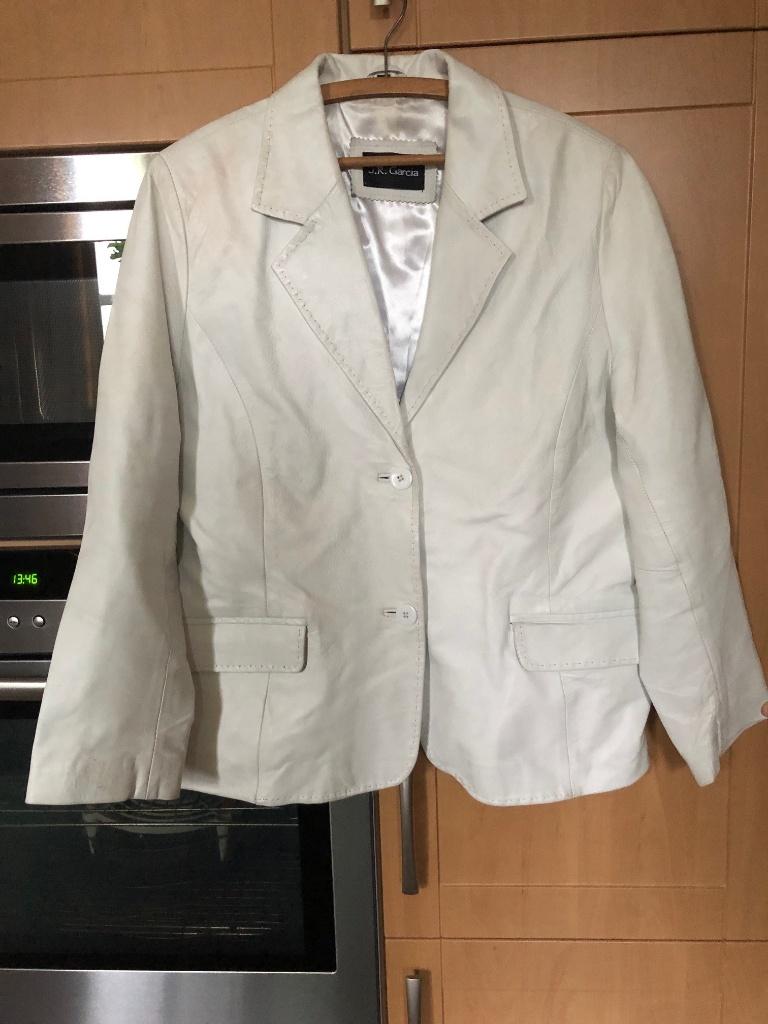 Witte lederen damesvest, Ophalen of Verzenden, Zo goed als nieuw, Wit