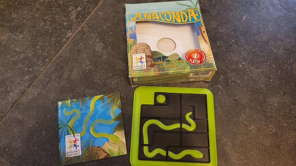 Smartgame anaconda, Ophalen