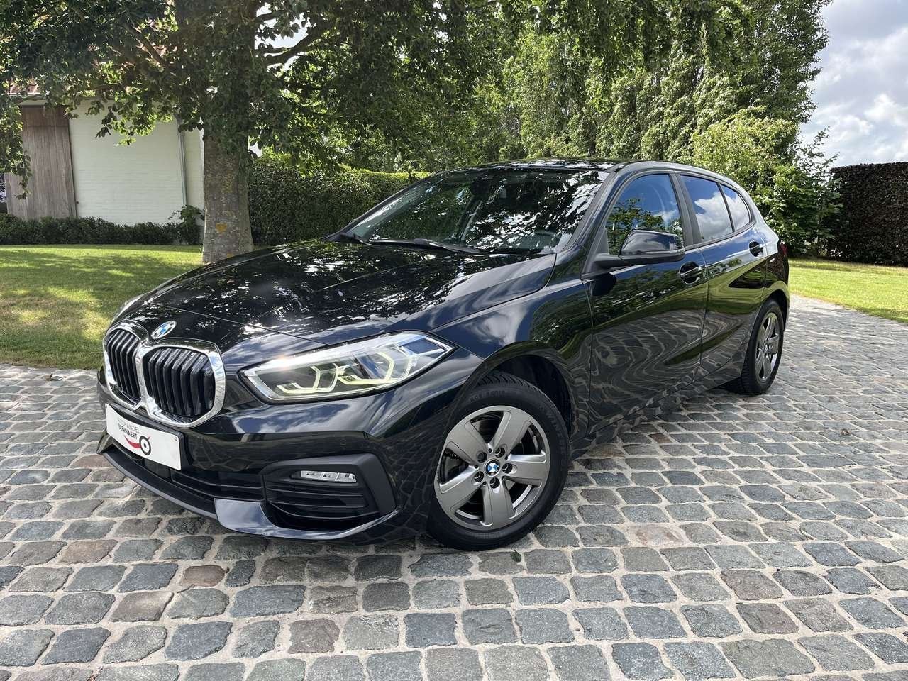 BMW 118 i OPF/1eignr/Led/Carplay/Pdc/Cruise/Clima..., 1 Reeks, Zwart, Zwart, Bedrijf