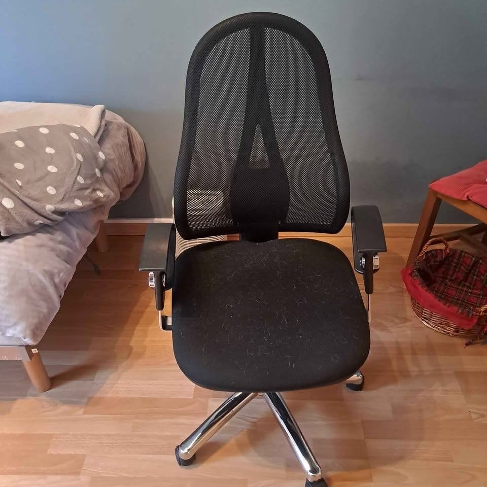 Topstar Open Point SY ergonomische stoel, Ophalen, Gebruikt, Zwart, Bureaustoel
