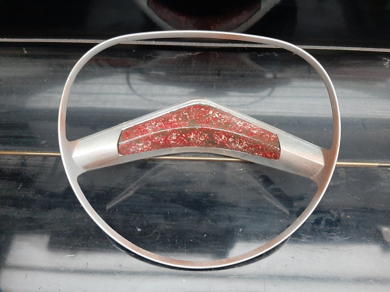 Opel Rekord P2 claxon ring, Ophalen of Verzenden, Gebruikt, Opel