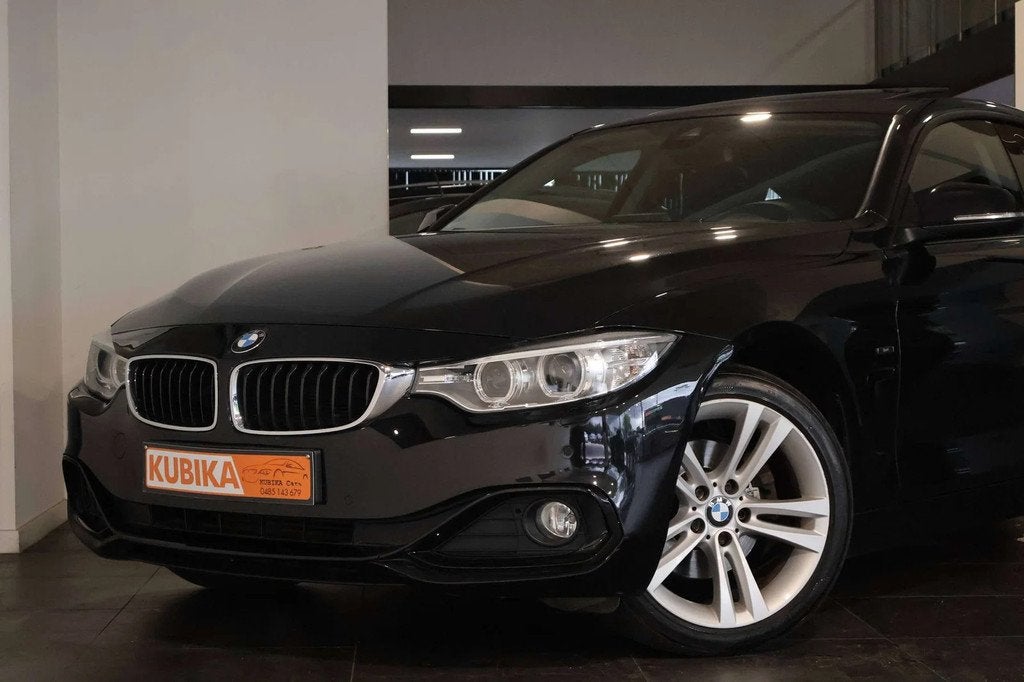 BMW 4 Serie 420 Gran Coupé 420 dA CruiseC ParkS ZetelV Gara, Automaat, Stof, 4 cilinders, Zwart