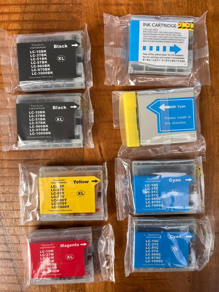 Cartouches d'encre compatibles Brother LC1000, Enlèvement, Neuf, Cartridge