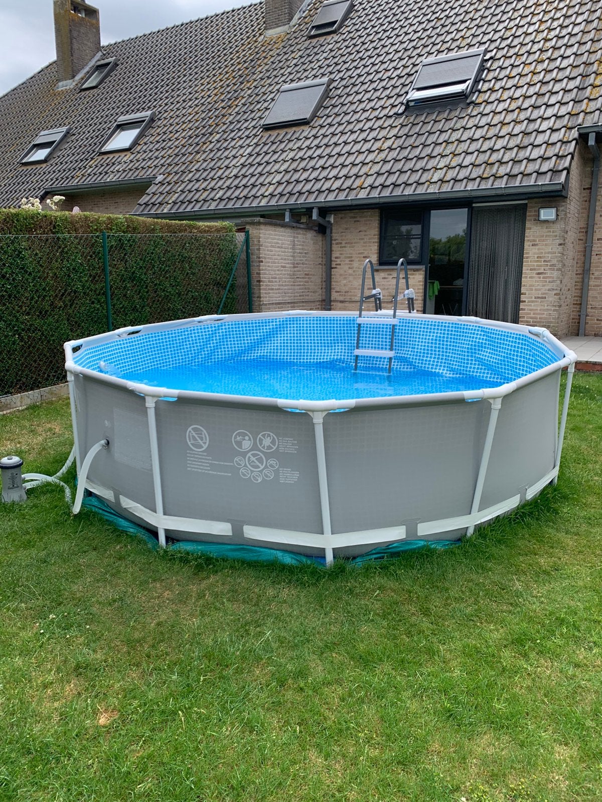 Zwembad Intex, Jardin & Terrasse, Piscines, Comme neuf, Enlèvement