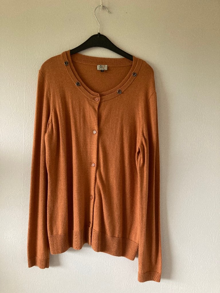 Roestkleurige cardigan, Mi Vida, maat: small, Kleding | Dames, Truien en Vesten, Overige kleuren, Mi Vida, Ophalen of Verzenden