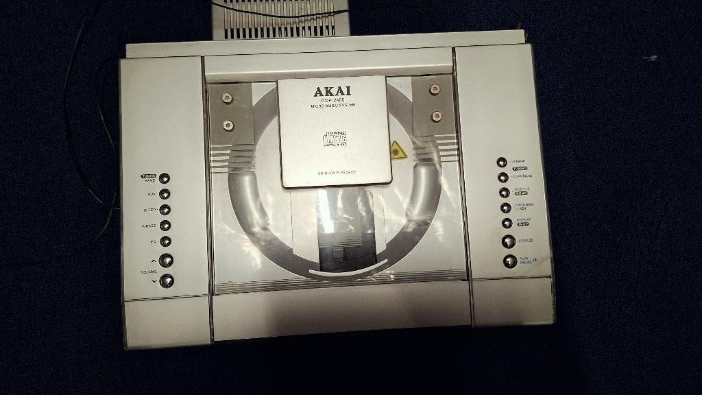 Akai stereo, Enlèvement, Lecteur CD, Akai