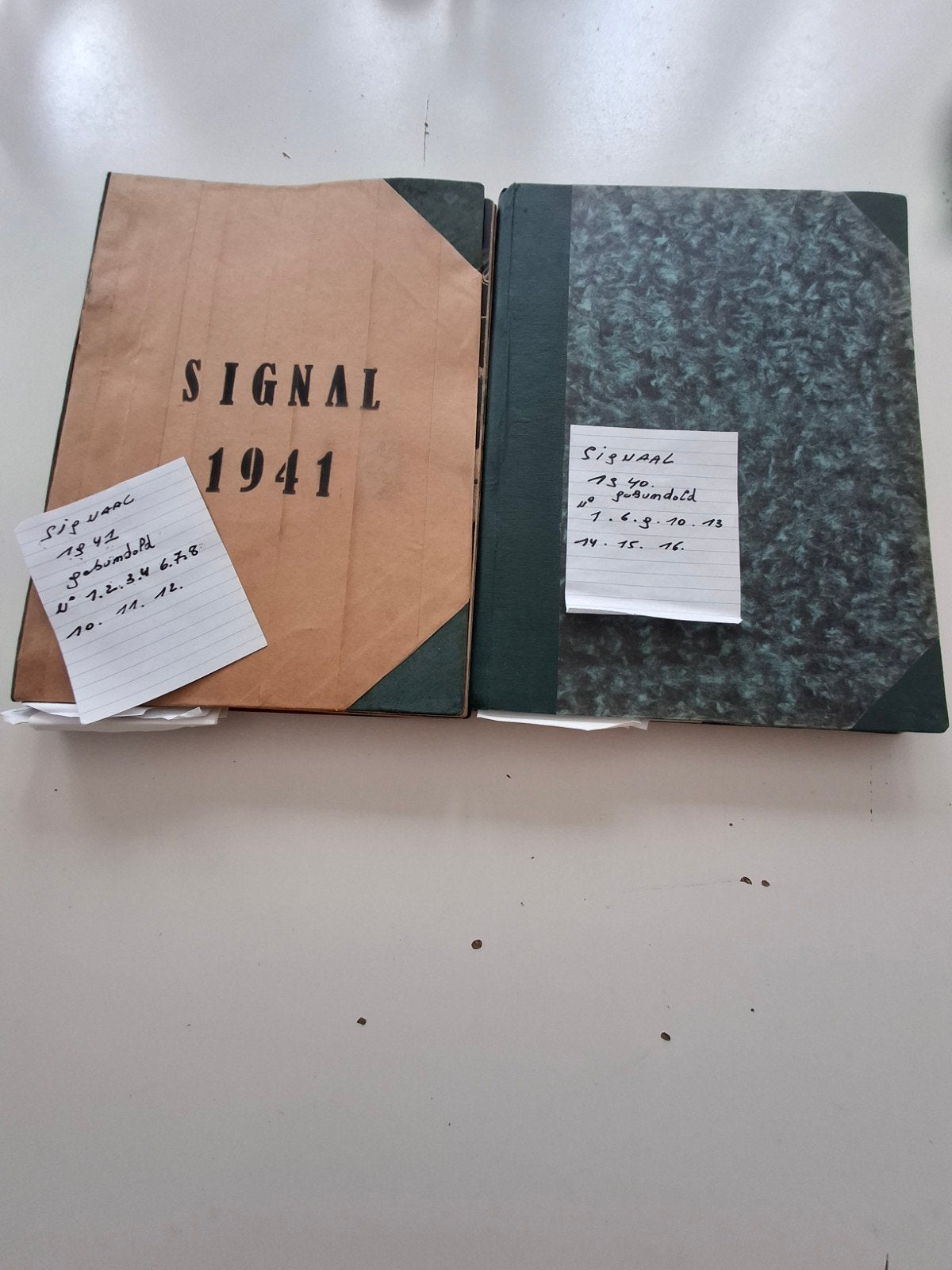 signal groupé 1940 1941, Collections, Enlèvement ou Envoi