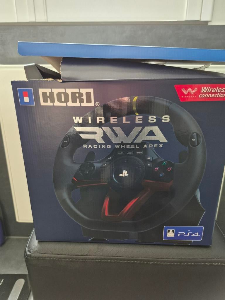 Ps4 draadloos Racing Wheel APEX for PlayStation4, Ophalen of Verzenden, Draadloos