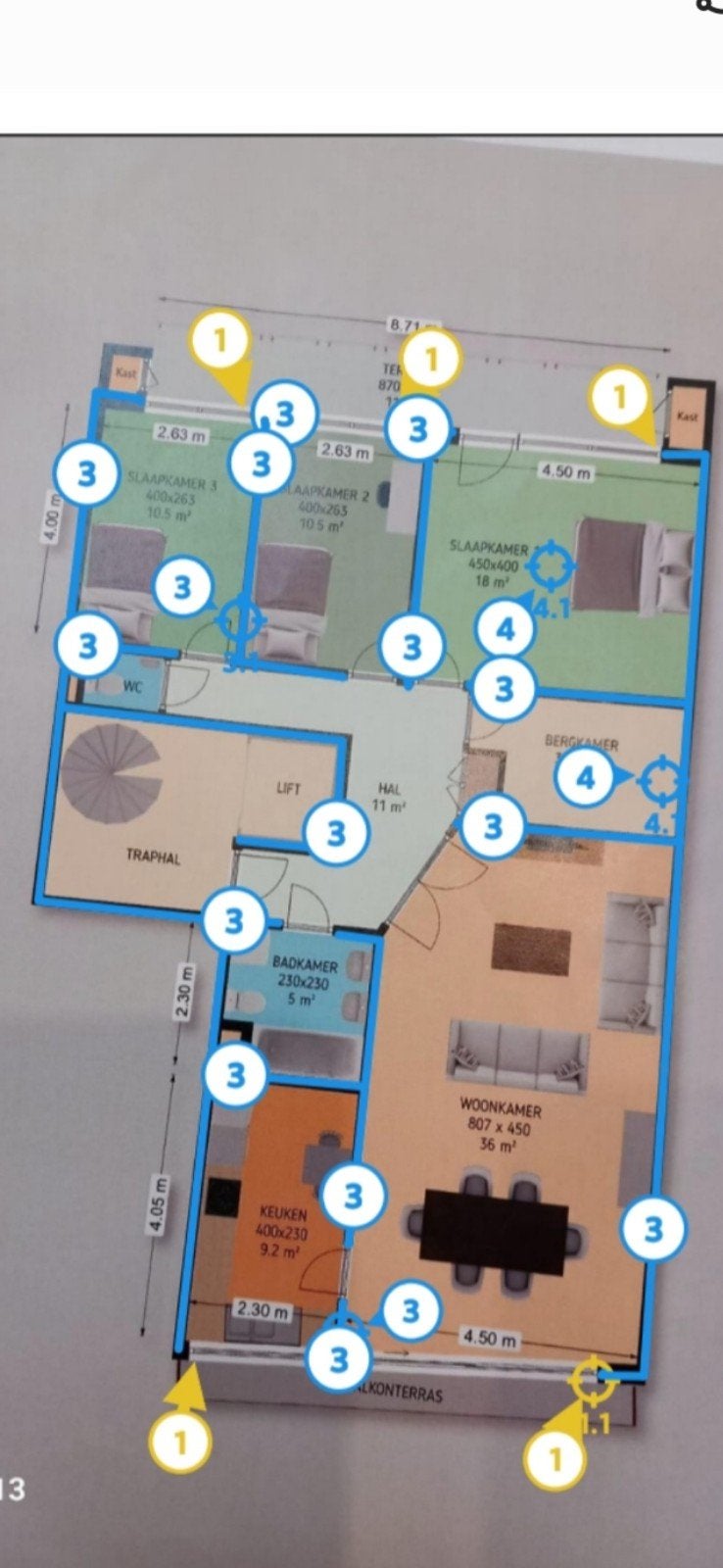 Apartament  Te koop, Immo, Huizen en Appartementen te koop, 2100 Deurne