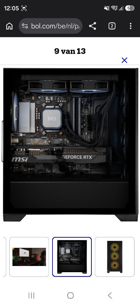 Gaming pc & OLED monitor, Computers en Software, Msi, 32 GB, Nieuw, Ophalen of Verzenden