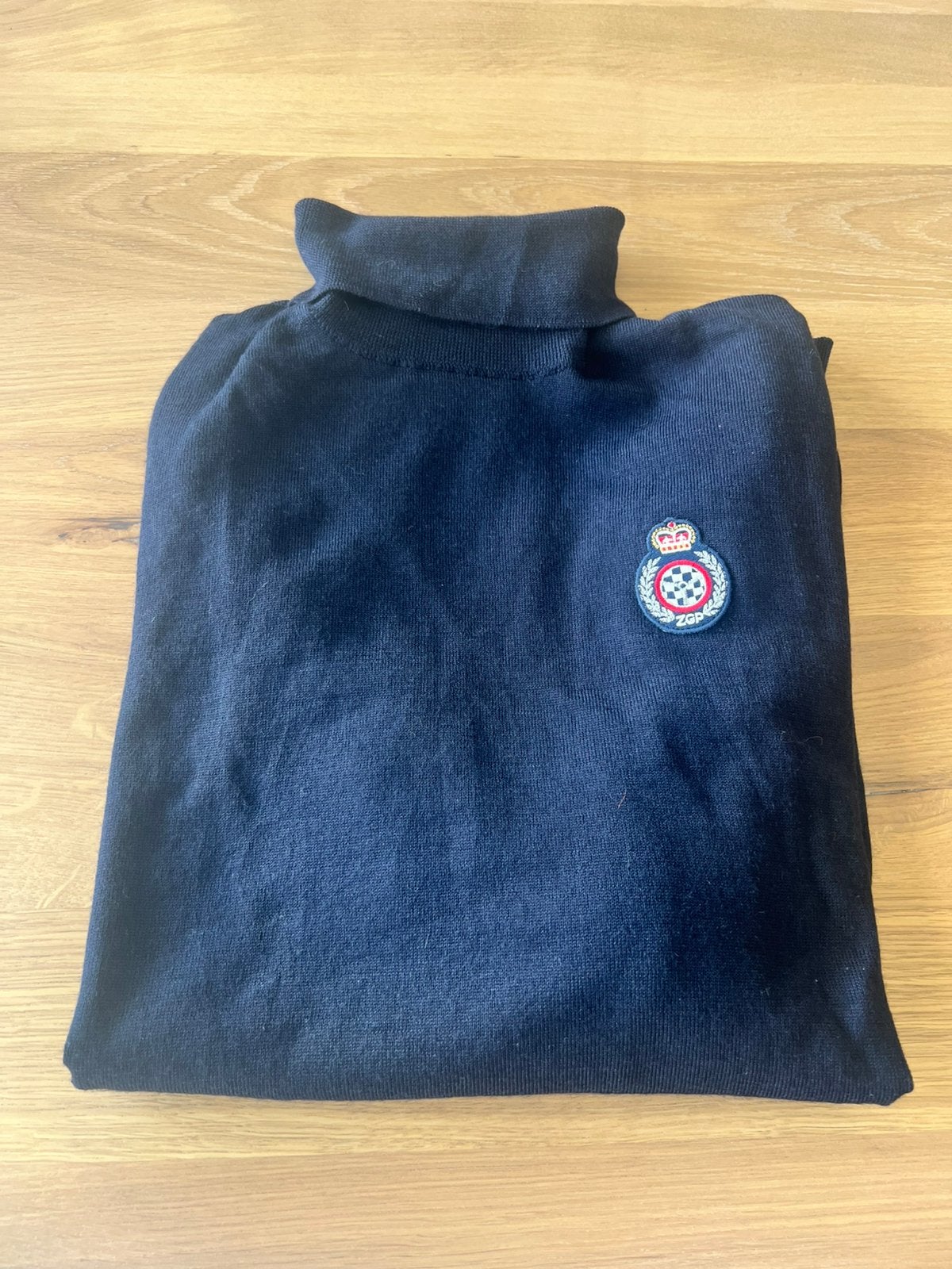 Pull à col roulé Salty Grand Prix, Enlèvement ou Envoi, Comme neuf, Taille 56/58 (XL), Bleu