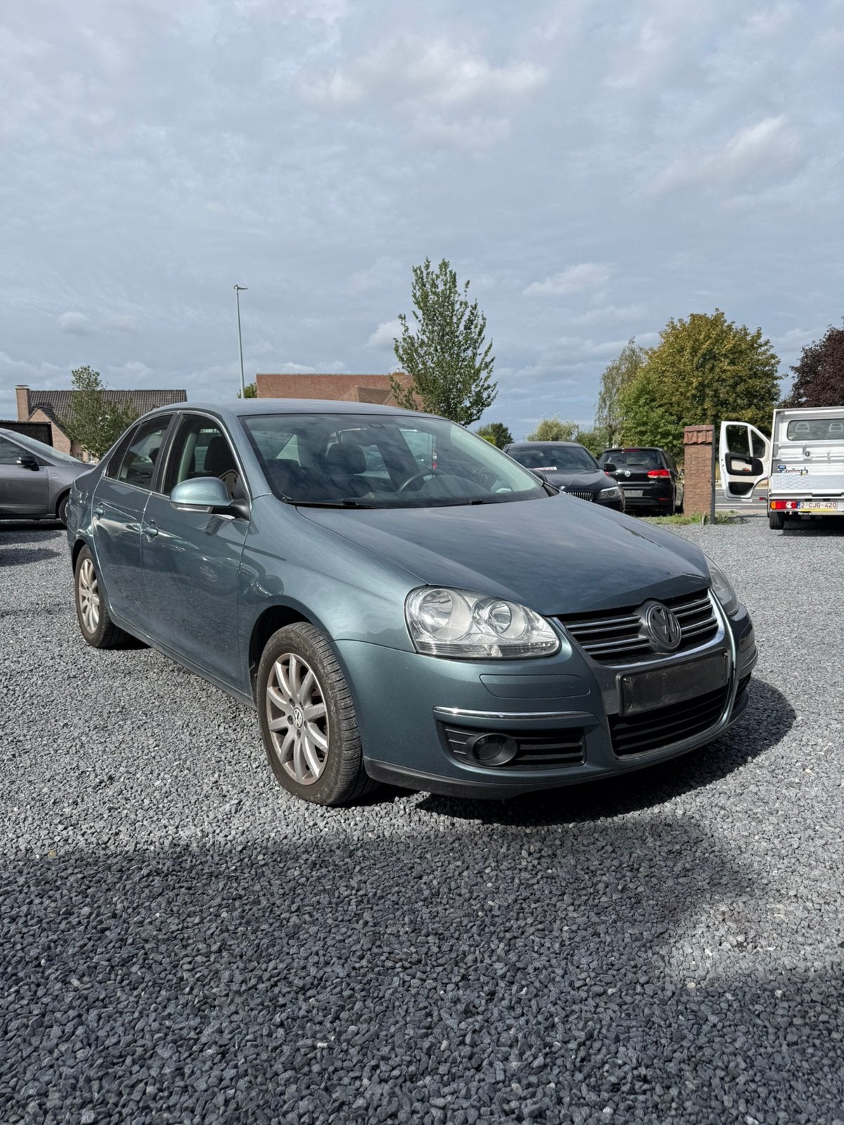 Volkswagen Jetta 1.9 TDI — 2008, Autos, Argent ou Gris, Entreprise, 5 portes, Euro 4