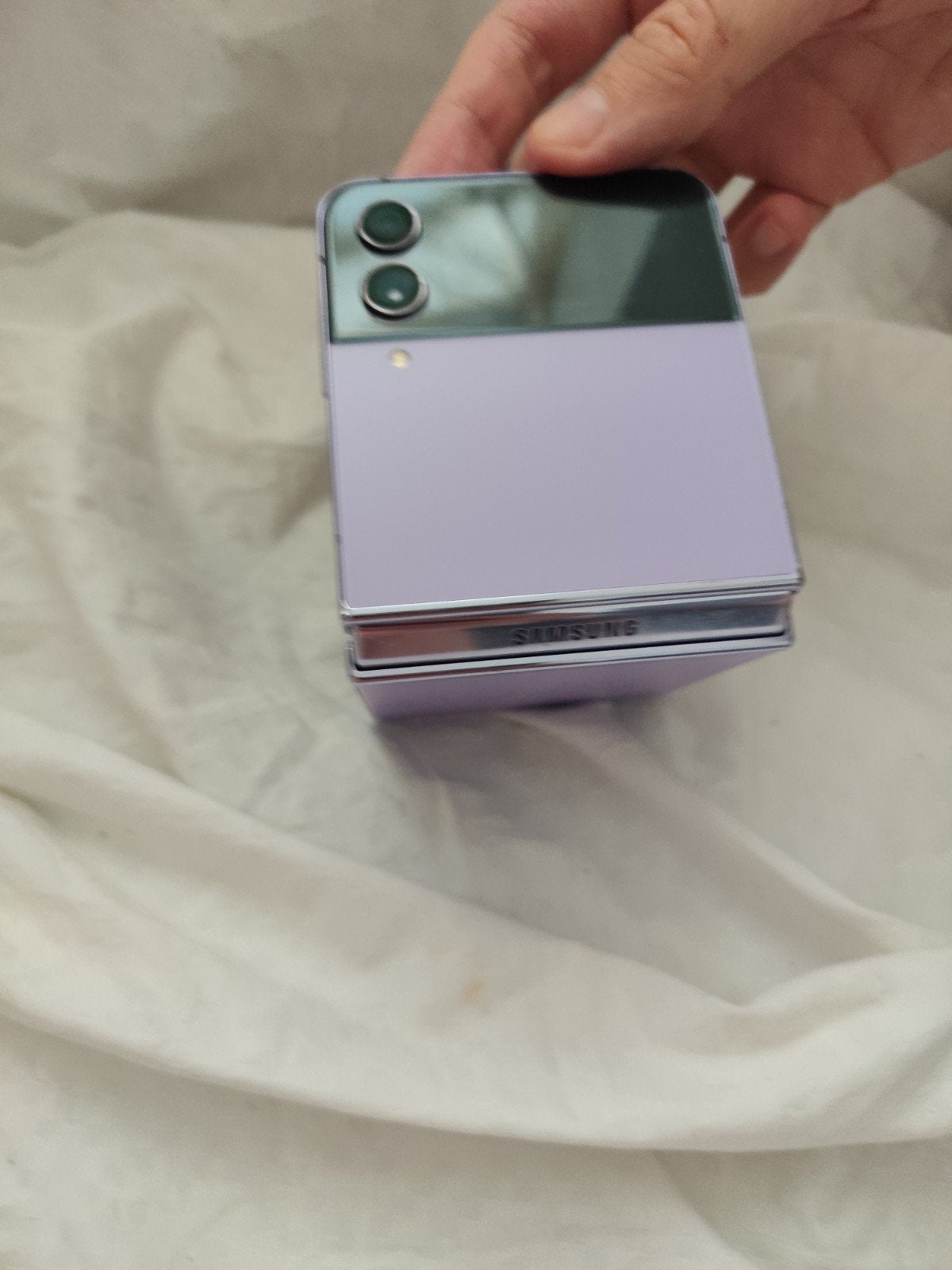 Samsung z flip à vendre, Telecommunicatie, Ophalen, Paars