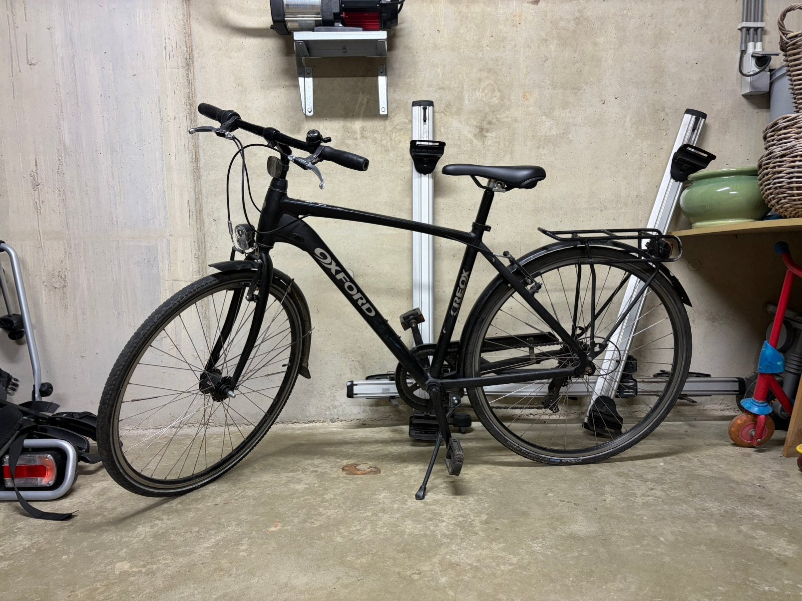 Kinderfiets oxford, Fietsen en Brommers, Minder dan 10 versnellingen, Gebruikt, Velgrem, Overige maten
