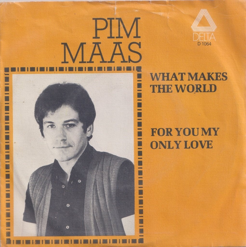 Pim Maas – What makes the world / For you my only love, Ophalen of Verzenden, Gebruikt, 7 inch, Pop