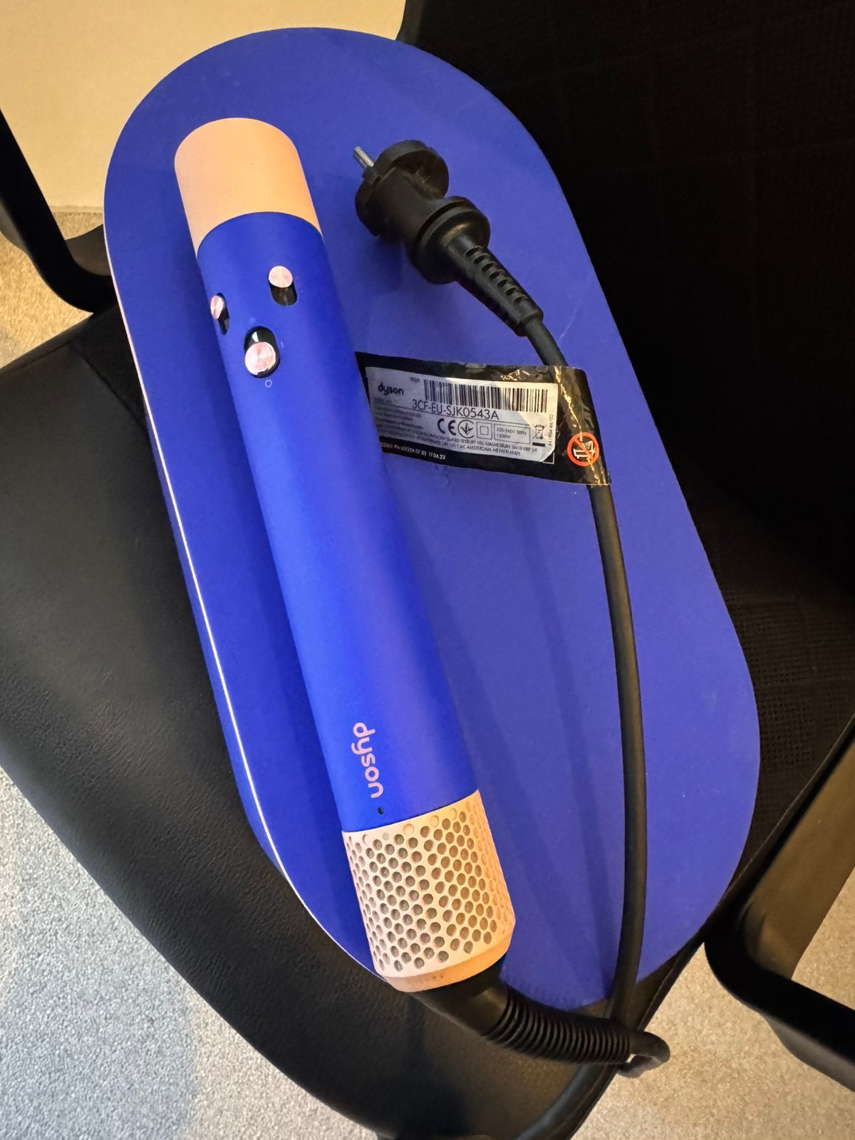 Dyson Airwrap Complete Vinca Blue/Rosé met opbergbox, Enlèvement, Comme neuf