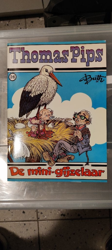 Thomas Pips -26- De mini-gijzelaar, Boeken, Stripverhalen, Ophalen, Eén stripboek, Zo goed als nieuw, Buth
