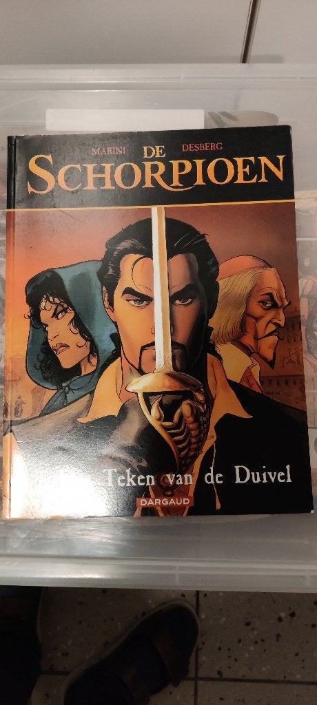 De schorpioen -1- Het teken van de duivel, Boeken, Stripverhalen, Ophalen, Eén stripboek, Marini/Desberg, Zo goed als nieuw