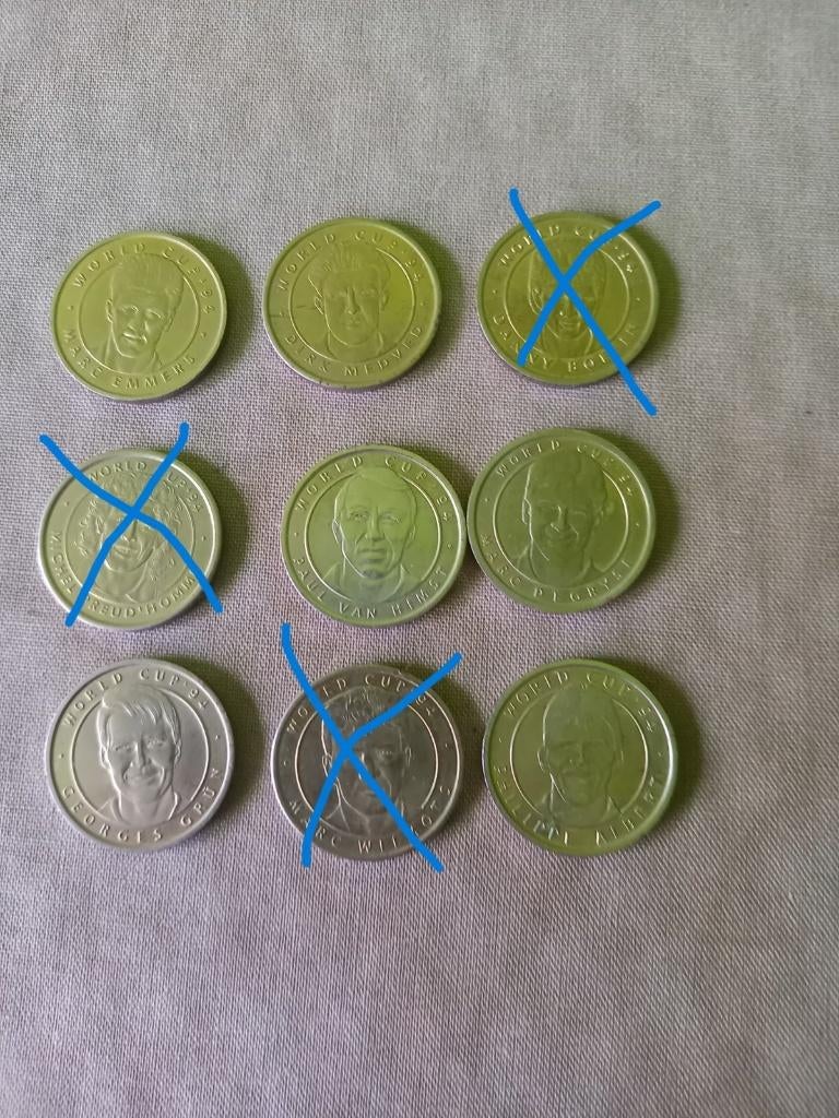munten World cup 1994, Verzamelen, Ophalen of Verzenden, Zo goed als nieuw, Overige typen