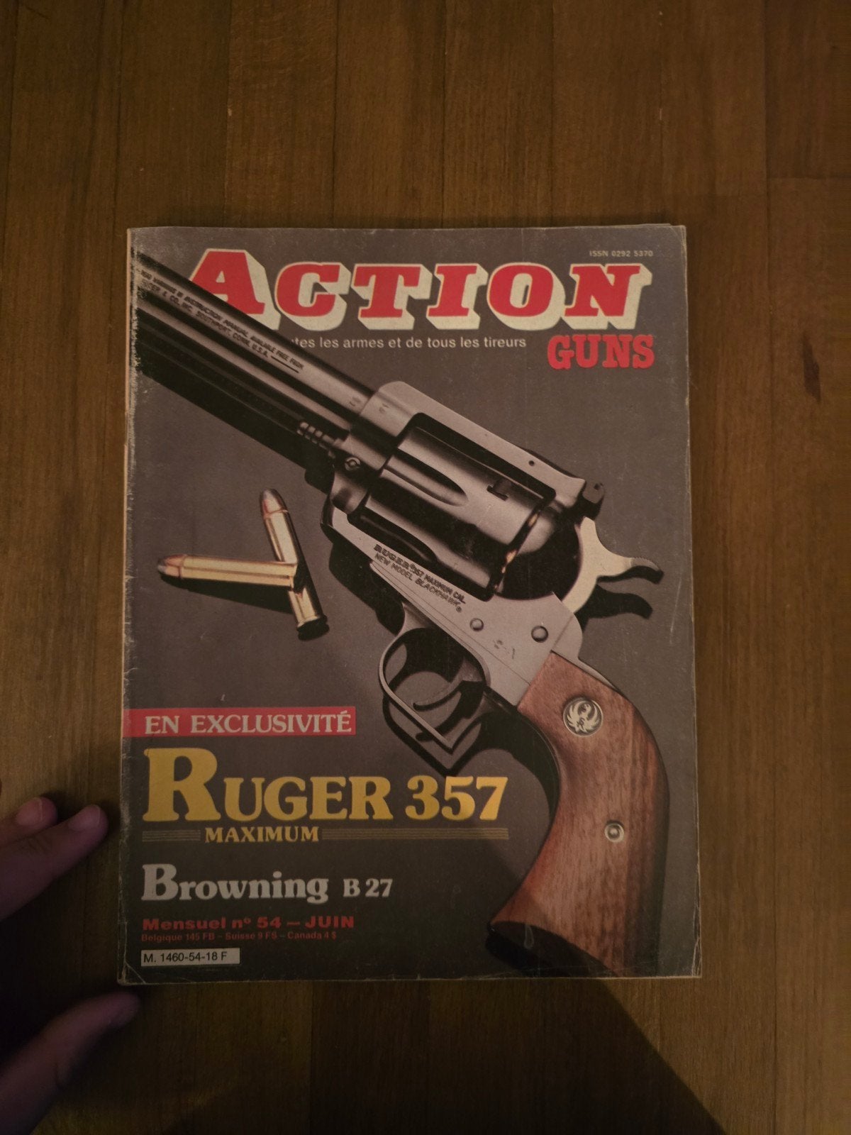 Action Guns n54 – Juin 1983 – Magazine de collection, Enlèvement ou Envoi