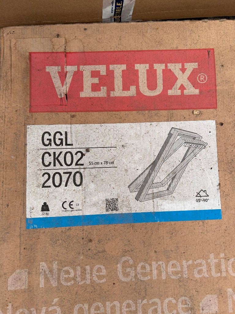 VELUX Tuimelvenster GGL CK02 2070, Ophalen, Minder dan 80 cm, Minder dan 80 cm, Nieuw