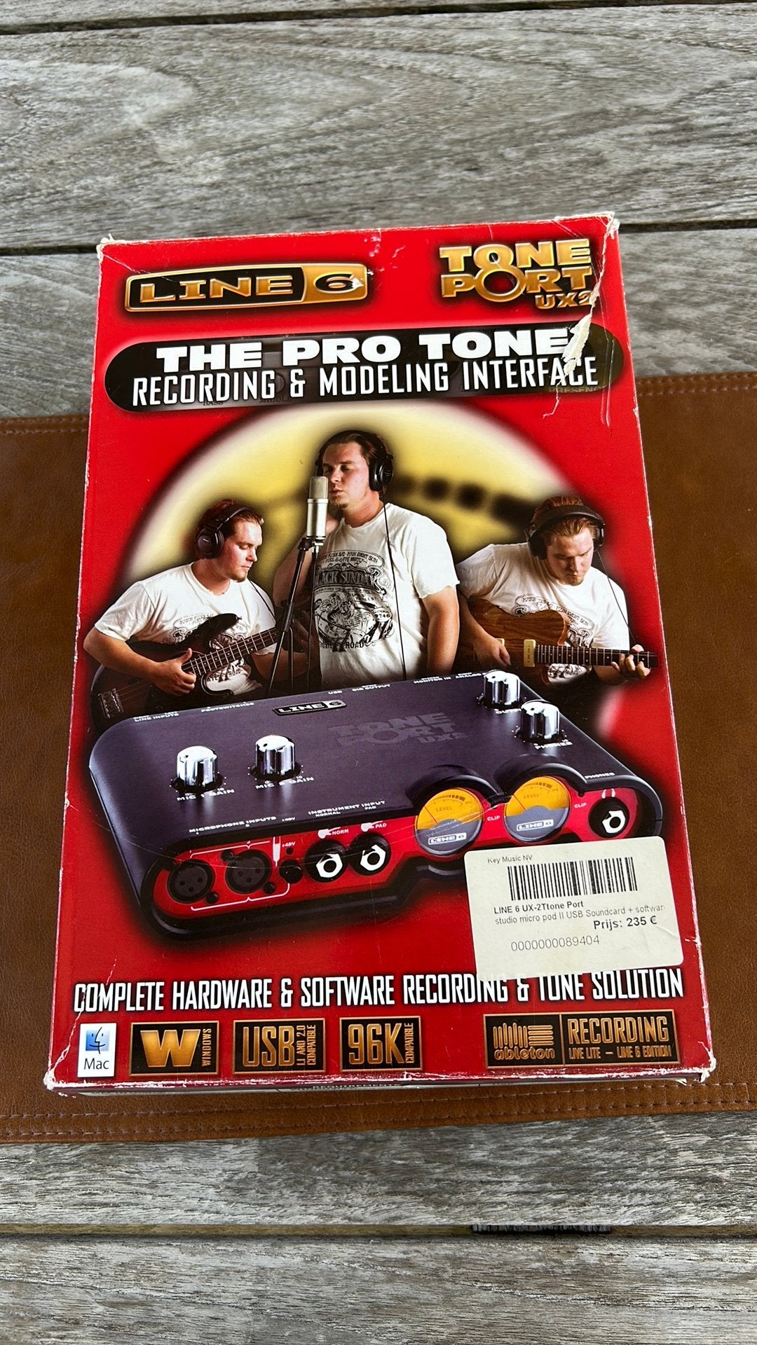 Line 6 tone port UX2, Muziek en Instrumenten, Effecten, Ophalen, Zo goed als nieuw