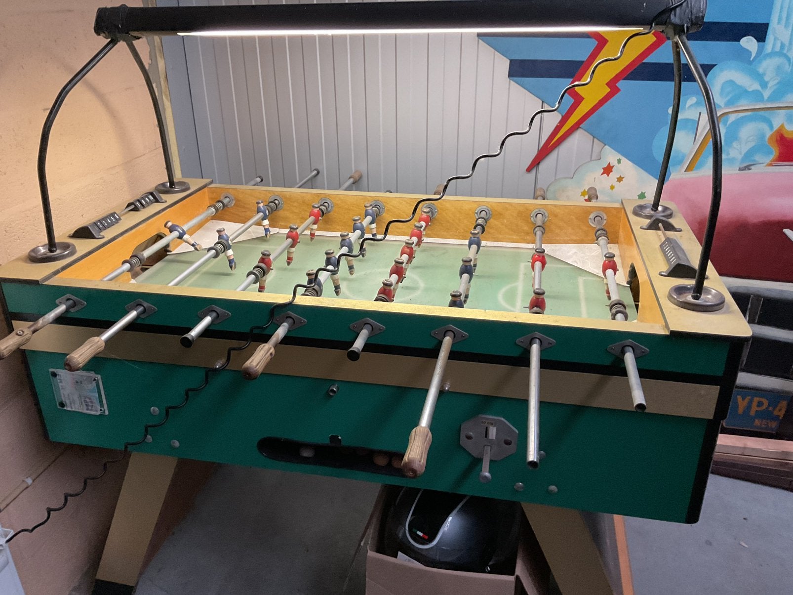 Kickerbak jupiter, Ophalen, Gebruikt