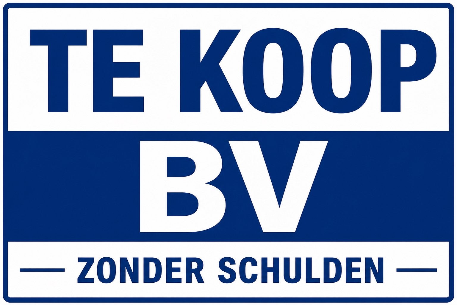Te koop bv, Koop