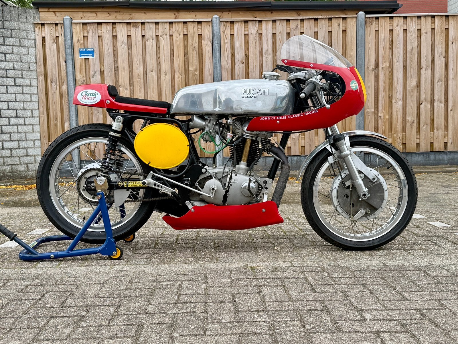 DUCATI 450 DESMO CLASSIC RACER 500cc, Motoren, Sport, Meer dan 35 kW, 1 cilinder