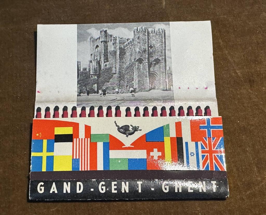 Souvenirs de l'Expo 58. Set d'allumettes., Envoi, Autres types