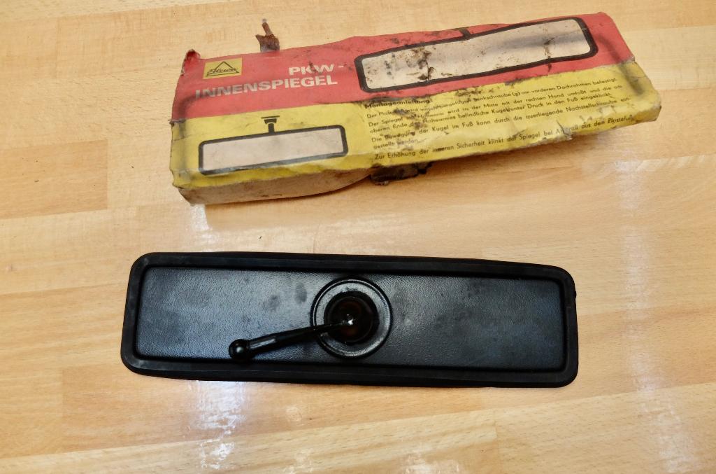🪞 Panoramaspiegel voor Trabant, Wartburg of andere oldtimer, Enlèvement ou Envoi, Utilisé, Pièces Oldtimer ou Ancêtre