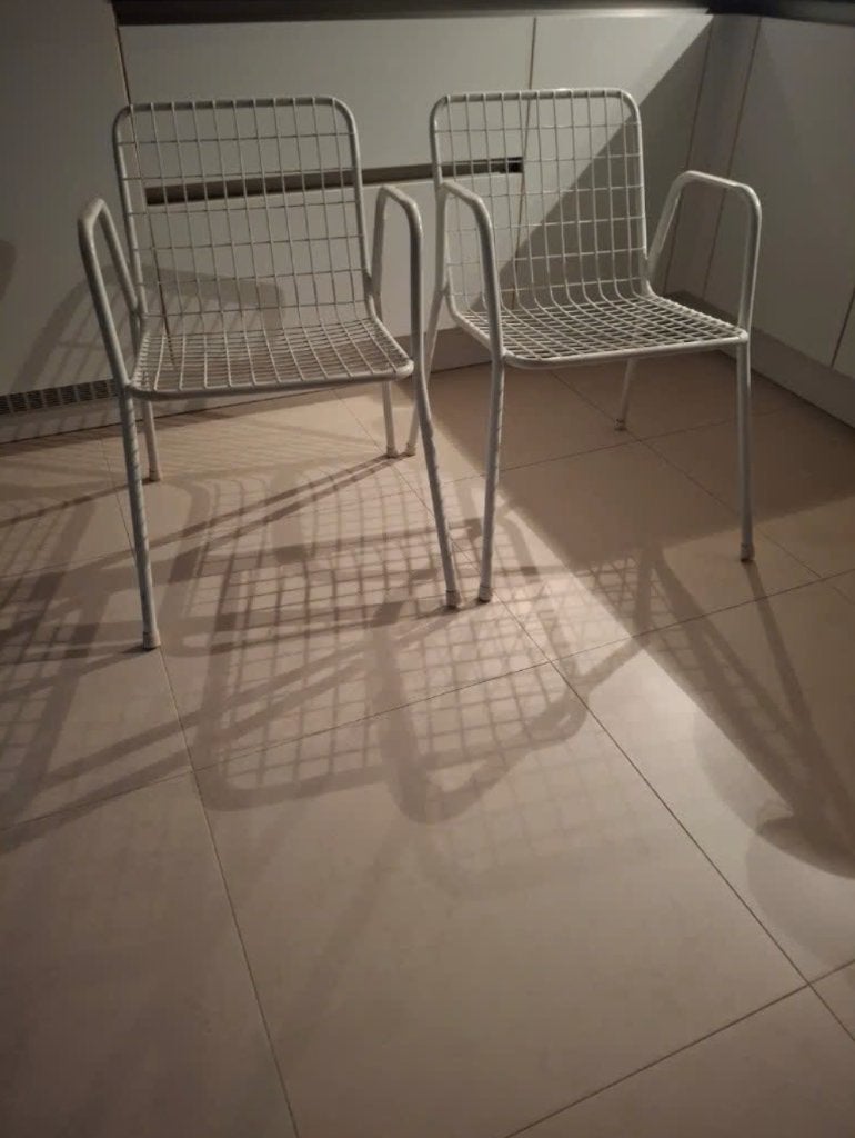 Set van 2 Emu RIO stoelen, Ophalen, Design klassieker, Gebruikt, Twee