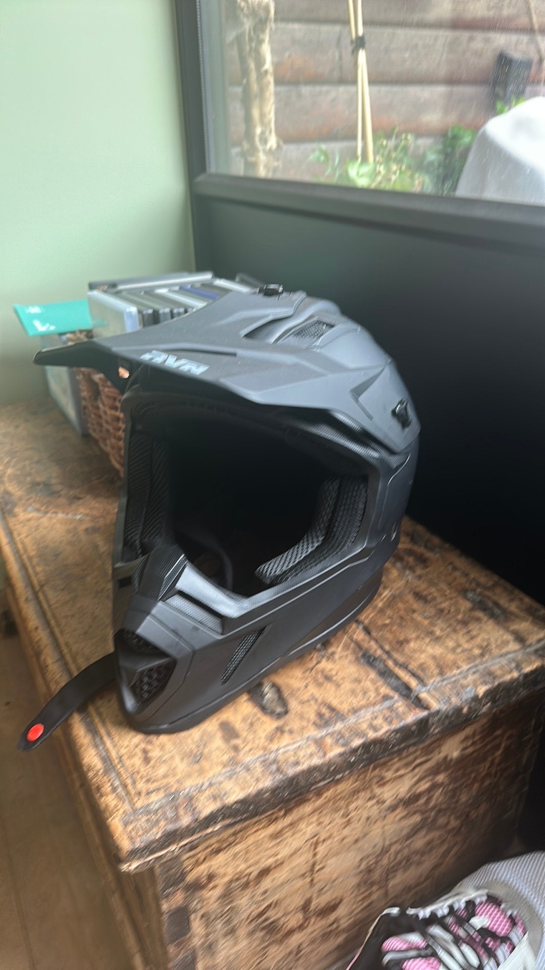 Raven crosshelm, Fietsen en Brommers, Ophalen, Zo goed als nieuw, Large