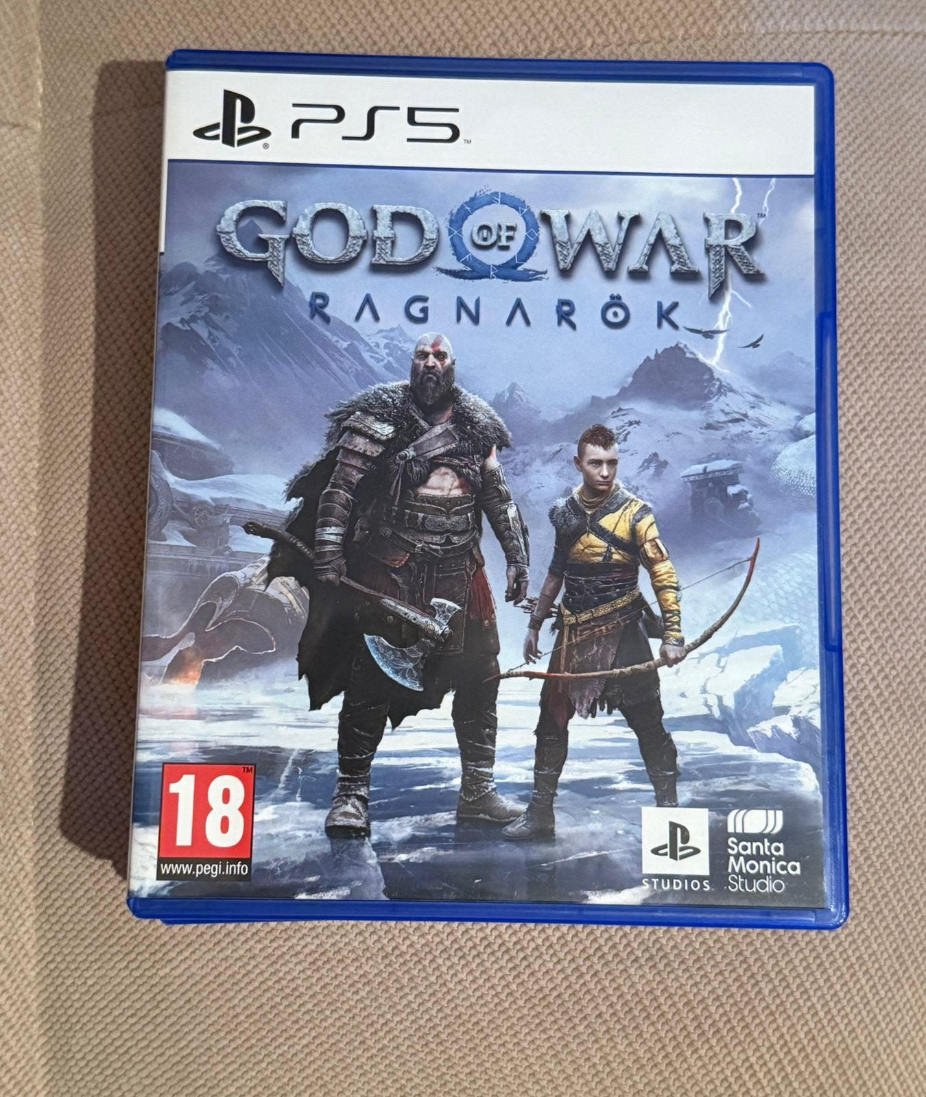 God of War Ragnarök game disc, Games en Spelcomputers, Games | Sony PlayStation 5, Ophalen, Zo goed als nieuw