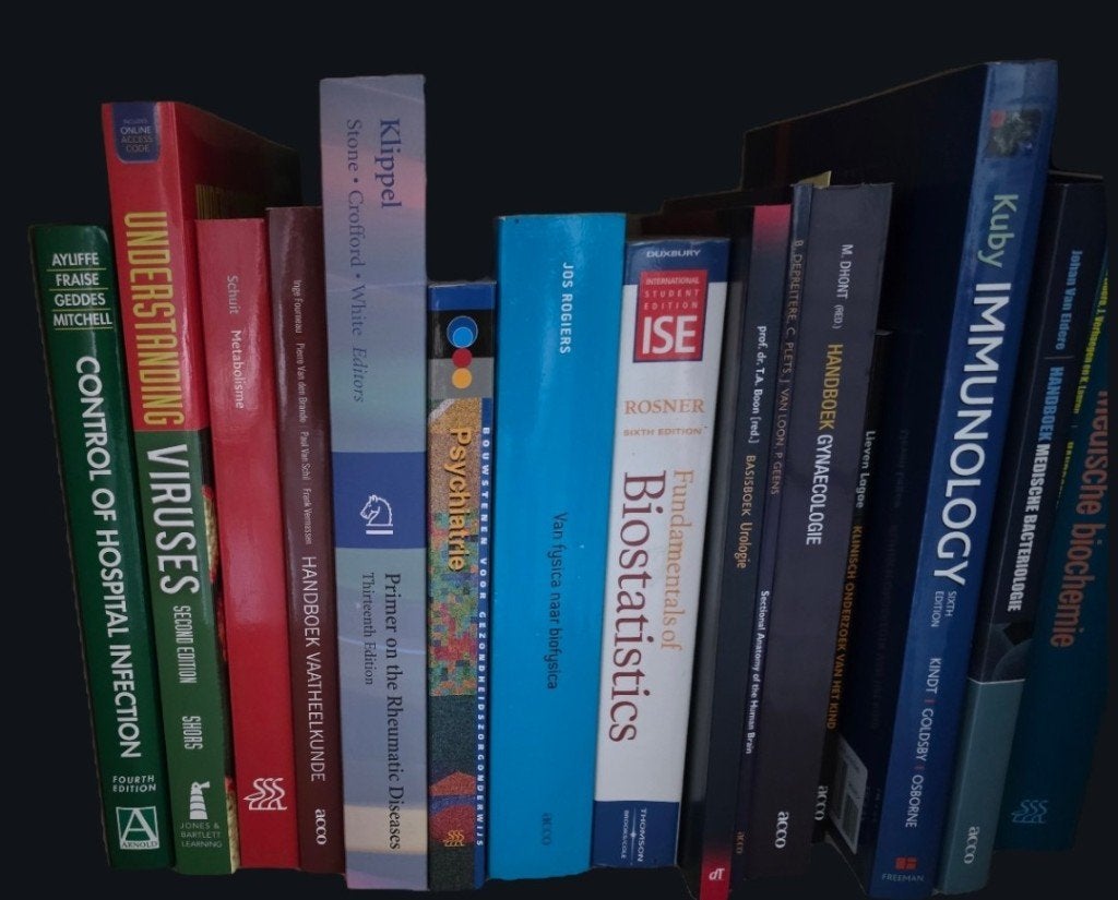 Collection de livres médicaux, Enlèvement, Comme neuf, Autres niveaux