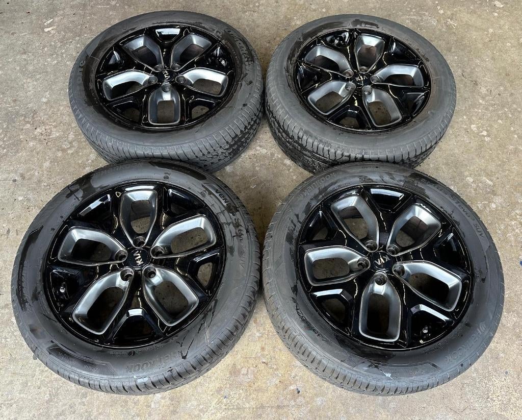 5x114,3 19" Kia Sorento, Sportage Velgen + Banden + TPMS, Enlèvement, Utilisé, Hyundai