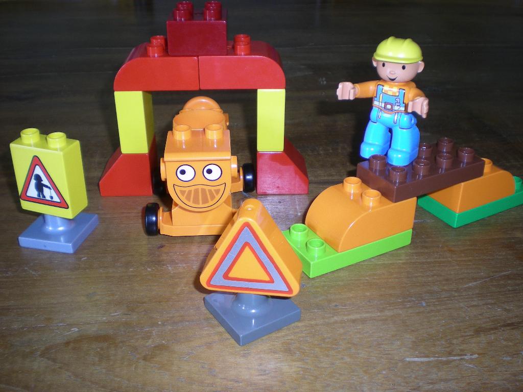 Duplo bob de bouwer met dizzy bridge set 3292, Verzenden, Zo goed als nieuw, Complete set, Duplo