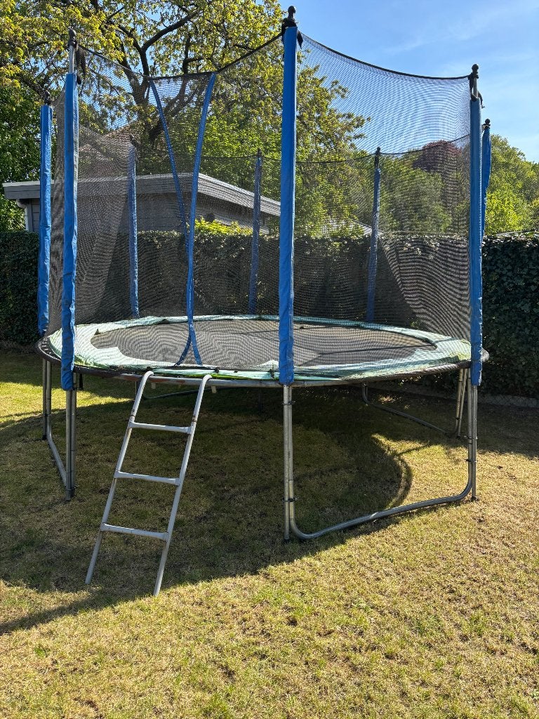 Trampoline 360 cm GRATIS, Kinderen en Baby's, Speelgoed | Buiten | Trampolines, Ophalen, Gebruikt