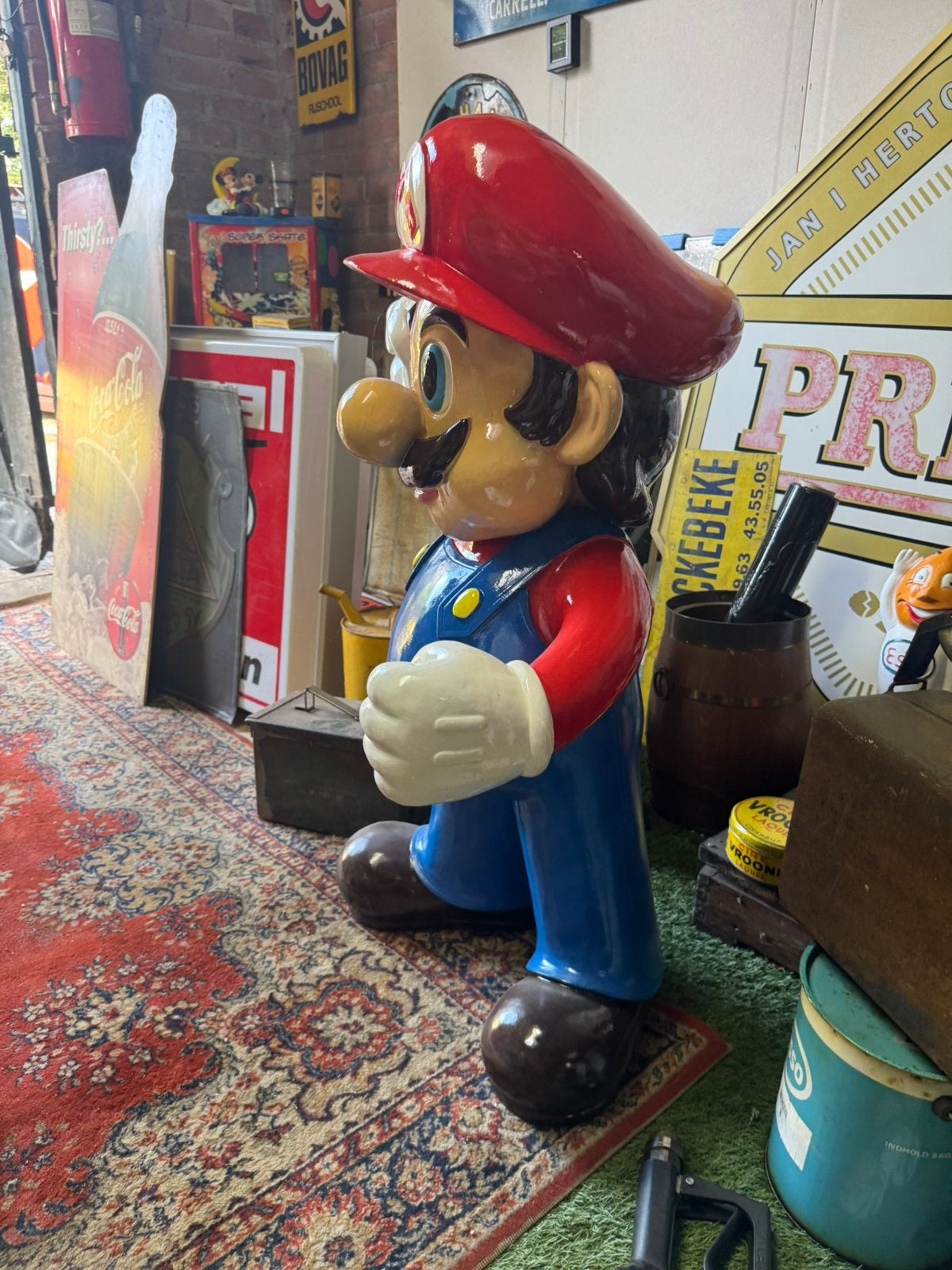 Grande image publicitaire de Mario Bross, Collections, Enlèvement, Comme neuf, Humain