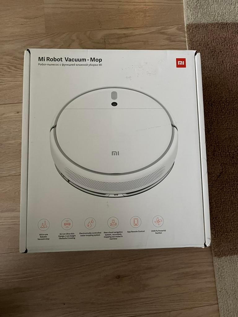 Mi Robot Vacuum - Mop, Elektronische apparatuur, Stofzuigers, Verzenden, Gebruikt, Reservoir, Robotstofzuiger