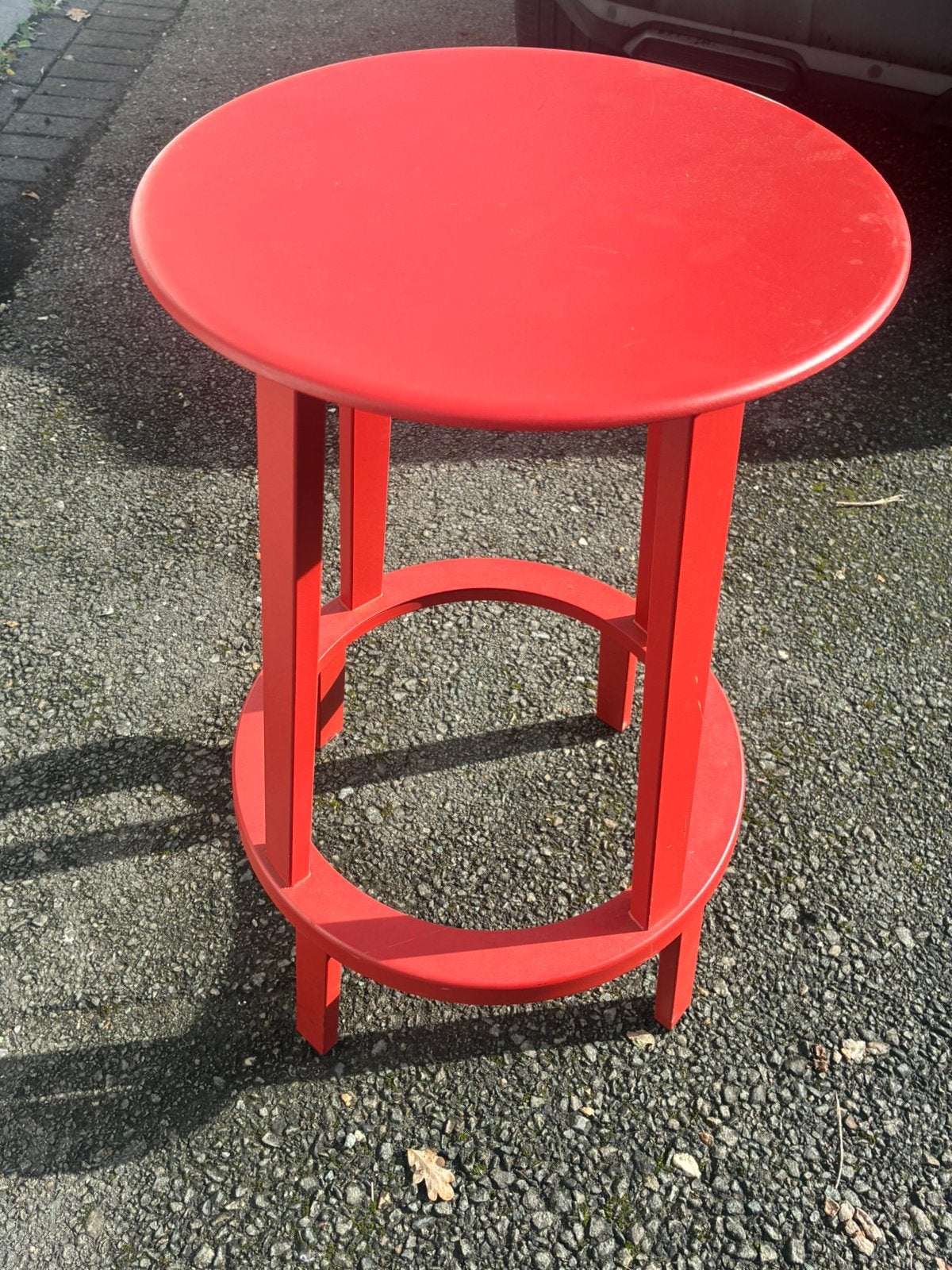HAY Revolver Chair Red, Huis en Inrichting, Ophalen, 60 tot 90 cm, Nieuw, Met voetsteun