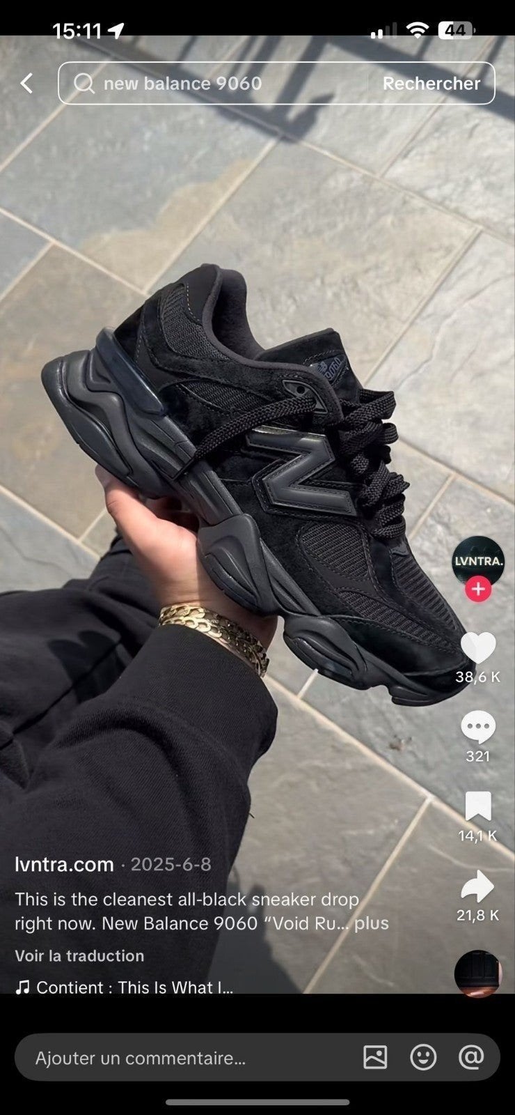 New balance 9060 Noir, Vêtements | Hommes, Neuf, Enlèvement ou Envoi, New balance, Baskets
