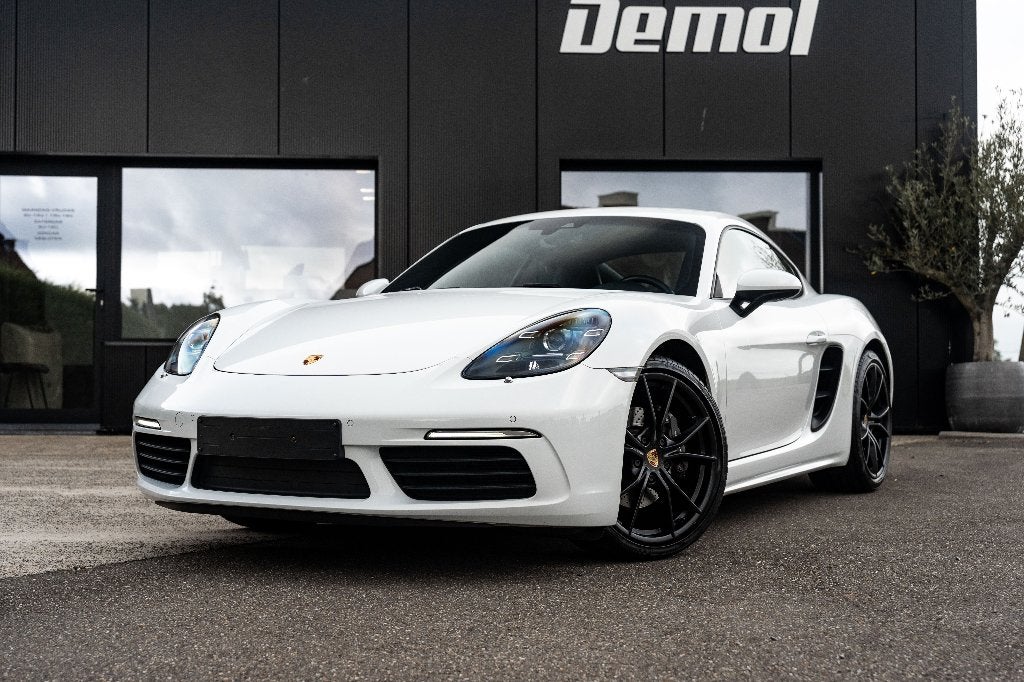 Porsche 718 Cayman 2.0  PDK porsche history/Sportuitlaat/led, Automaat, Achterwielaandrijving, Zwart, 4 cilinders